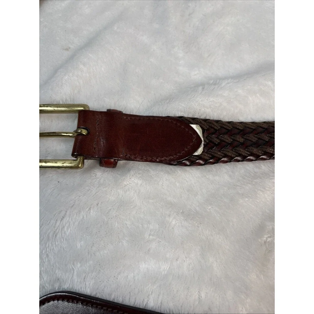 Burberry London Leather Belt - Size 42